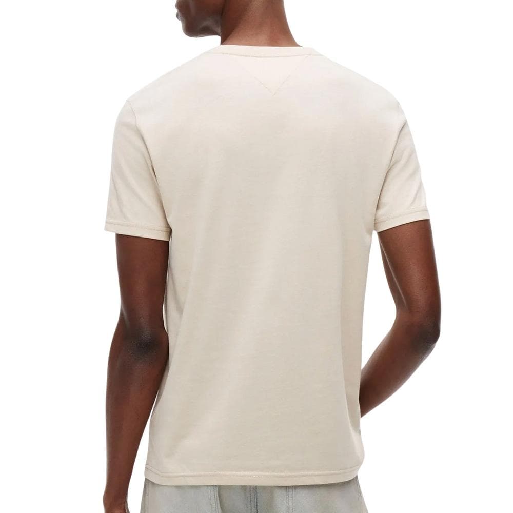 T-shirt Beige Clair Homme Tommy Hilfiger Tjm X Slim Jaspes 2