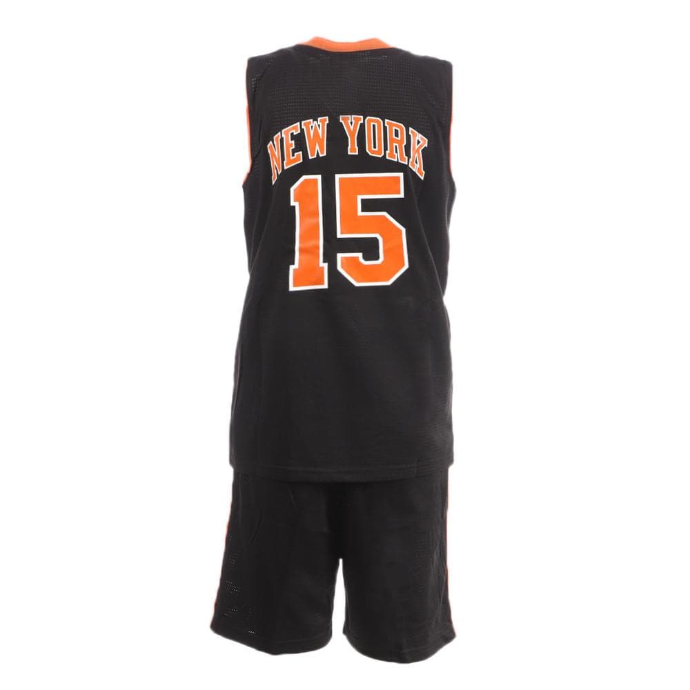 New York Ensemble de basketball Noir/Orange Enfant Sport Zone 2