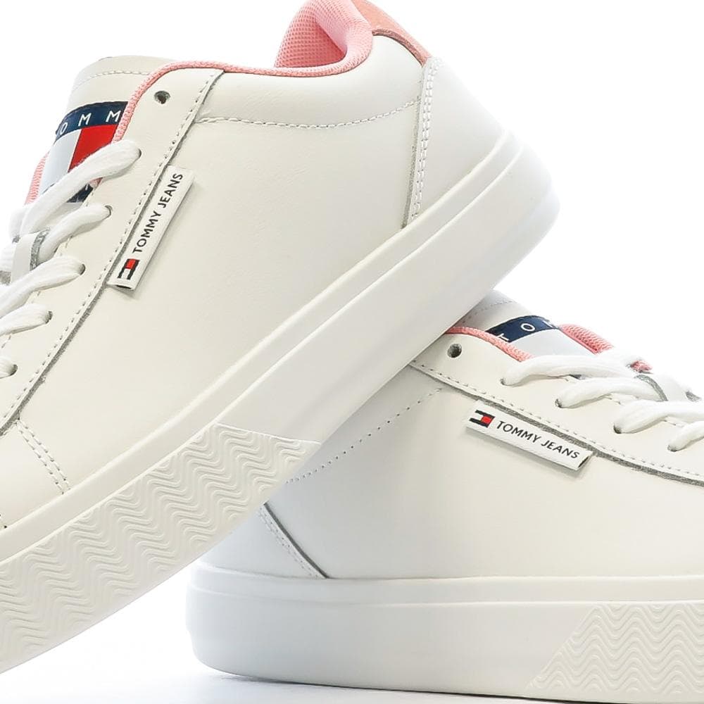 Baskets Blanches Femme Tommy Hilfiger Cupsole Sneaker 7