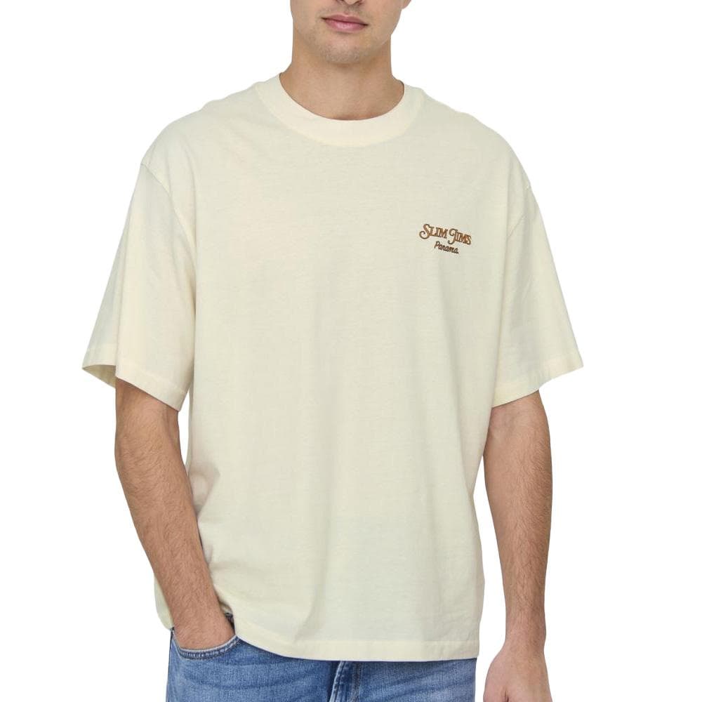 T-Shirt Beige Homme Only & Sons Malik 1