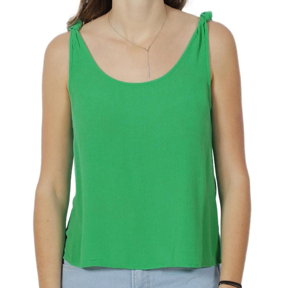 Débardeur Vert à Motifs Femme Vero Moda Menny Singlet 1