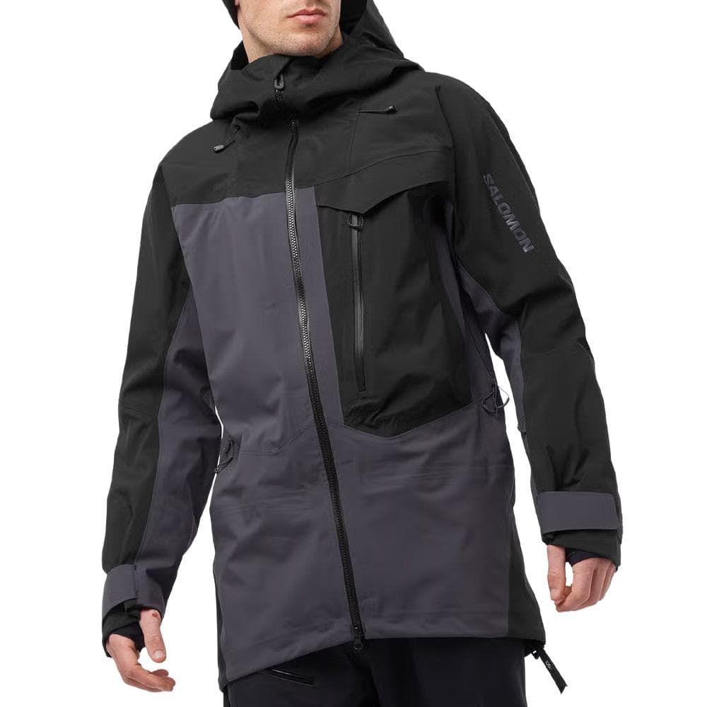 Veste Shell Noire Homme Salomon Moon Patrol 1