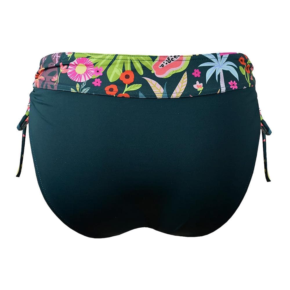 Bas de Bikini Vert Femme Grain de Sable Zig-zag 2