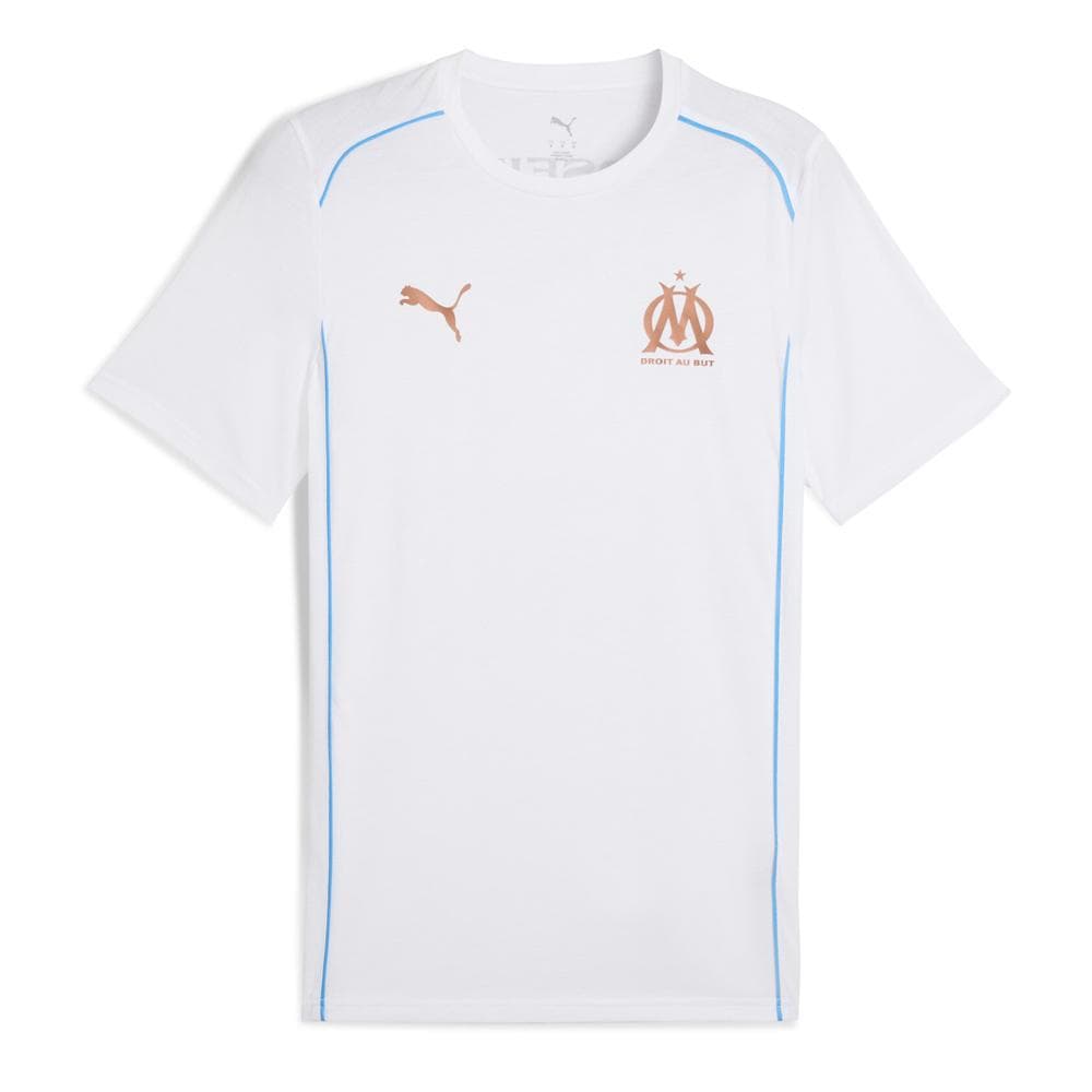 OM T-Shirt Blanc/Bleu Homme Puma Casuals 1
