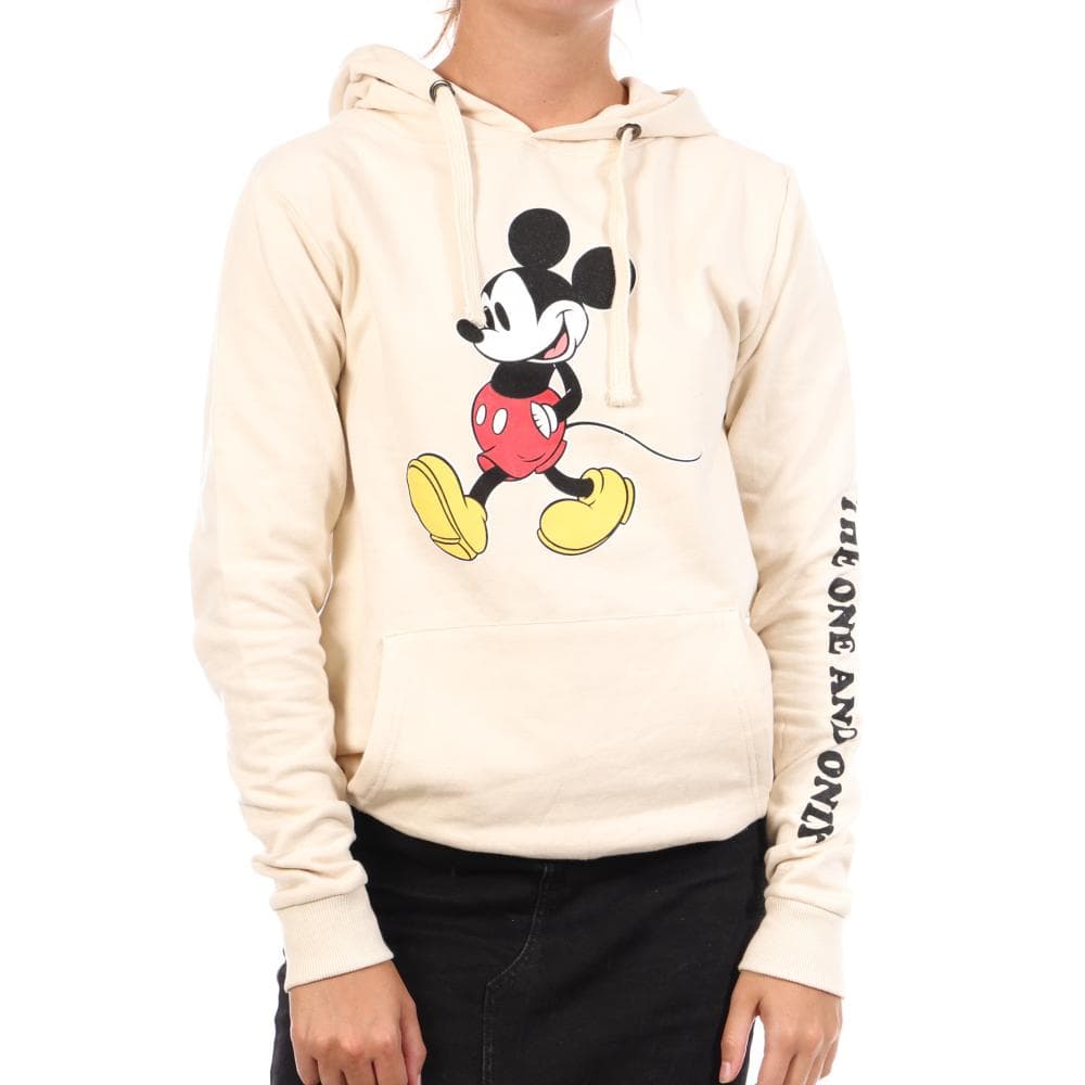 Sweat à Capuche Beige Disney Mickey One & Only 1