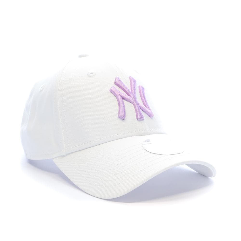 Casquette Blanche/Rose Fille New Era Wmns League 2