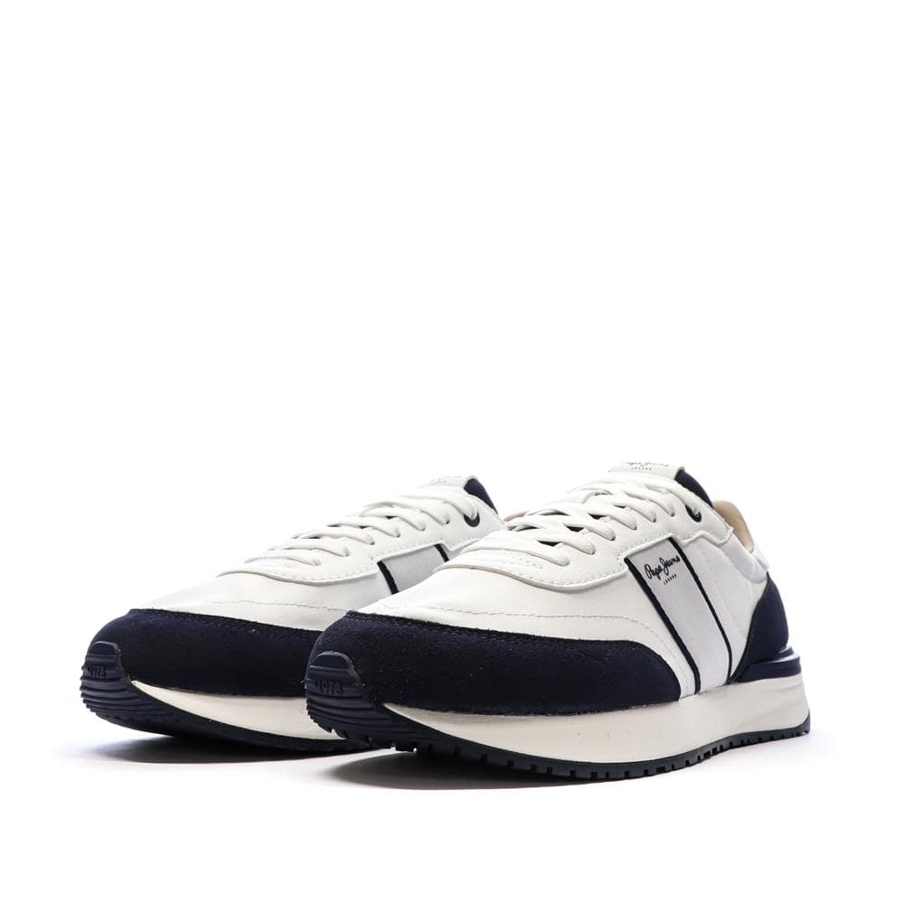 Baskets Blanches/Noires Homme Pepe jeans Buster 6
