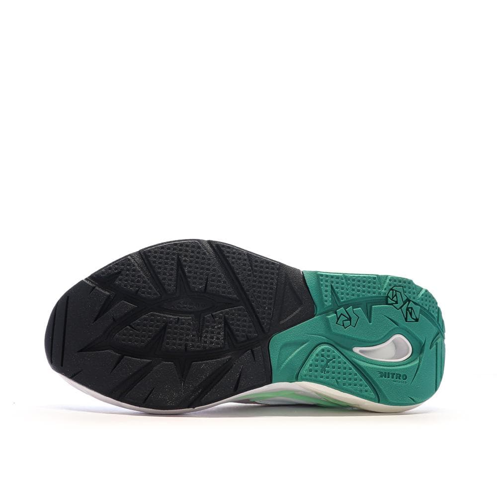 Baskets Blanches/Vertes Femme Puma Spina 5