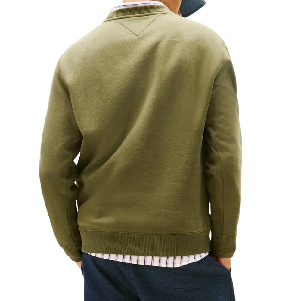 Sweat Vert Homme Tommy Hilfiger Reg Flag Crews 2