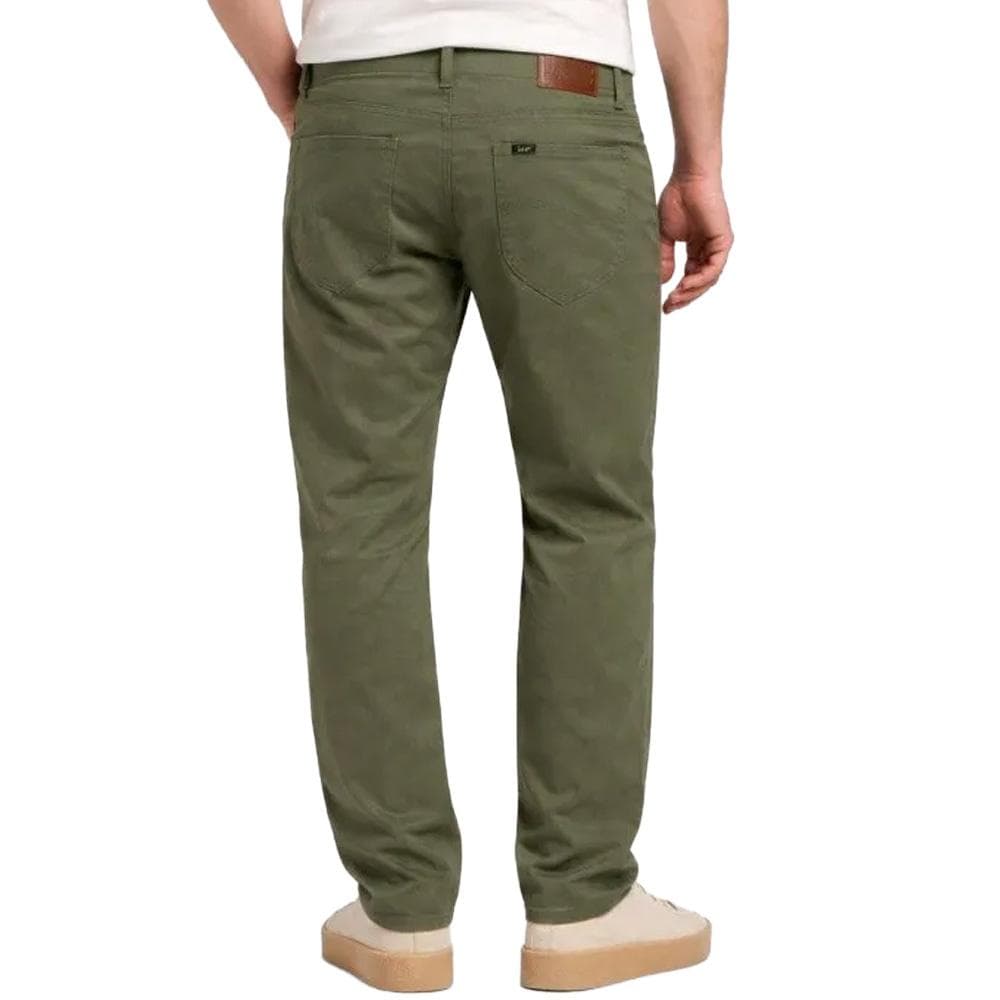 Pantalon Kaki Homme Lee Slim Fit Olive 2