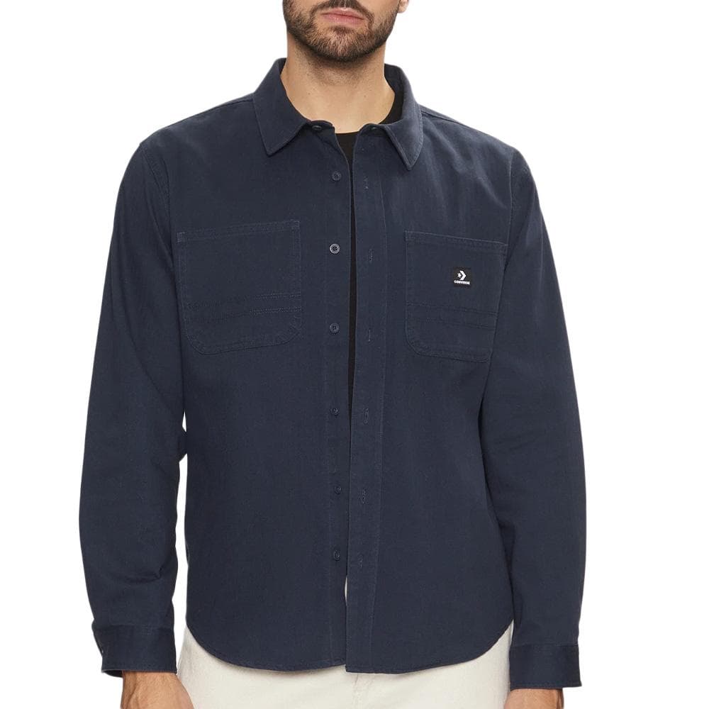 Chemise Marine Homme Converse Washed 1
