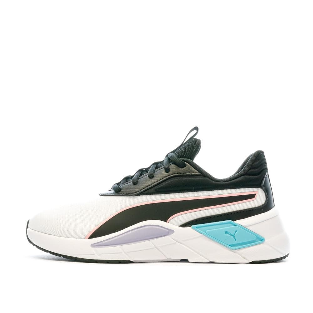 Baskets Noires/Blanches/Bleu Femme Puma Lex 1