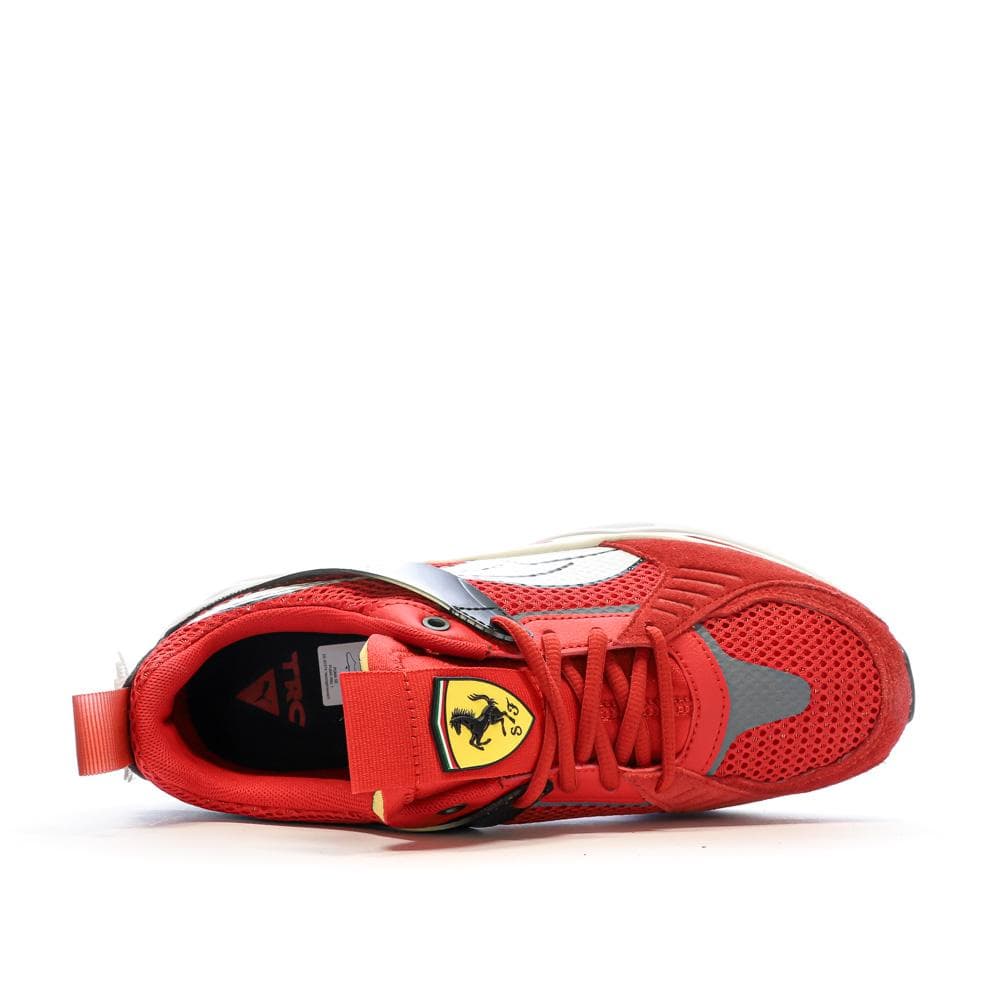 Baskets Rouge Homme Puma Ferrari Blaze Rosso Corsa 4