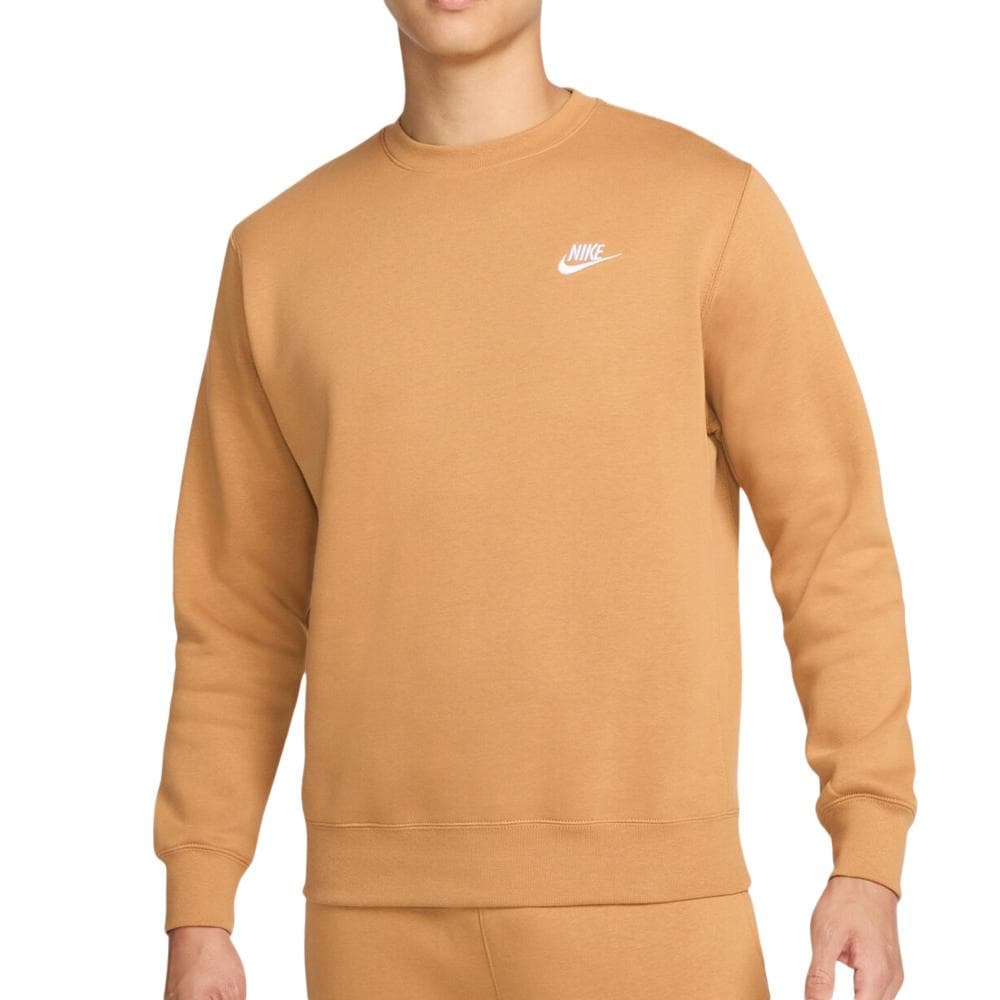 Sweat Orange Homme Nike Club 1