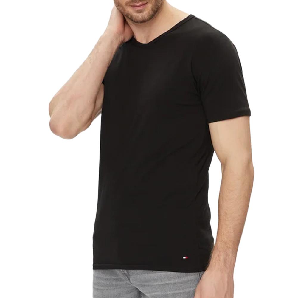 Lot de trois T-Shirt Blanc/Noir/Gris Homme Tommy Hilfiger Stretch 2