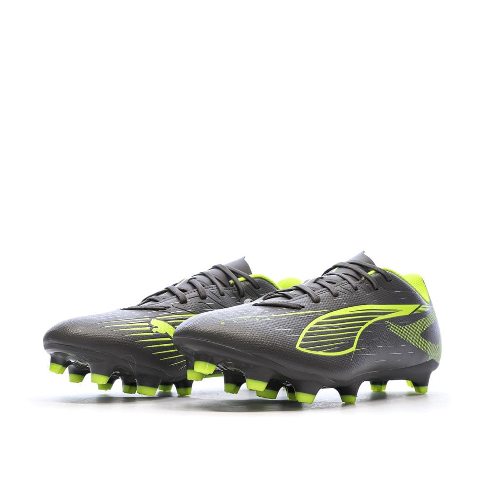 Chaussures de Foot Gris/Jaune Homme Puma Ultra 5 Play FG/AG 6