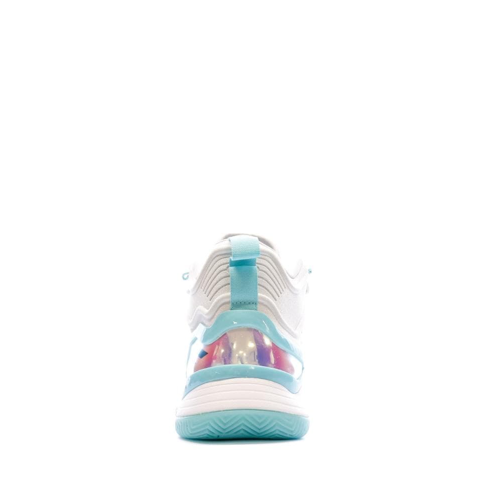 Chaussures de basket-ball Blanche/Bleu Adidas Son Of Chi 3