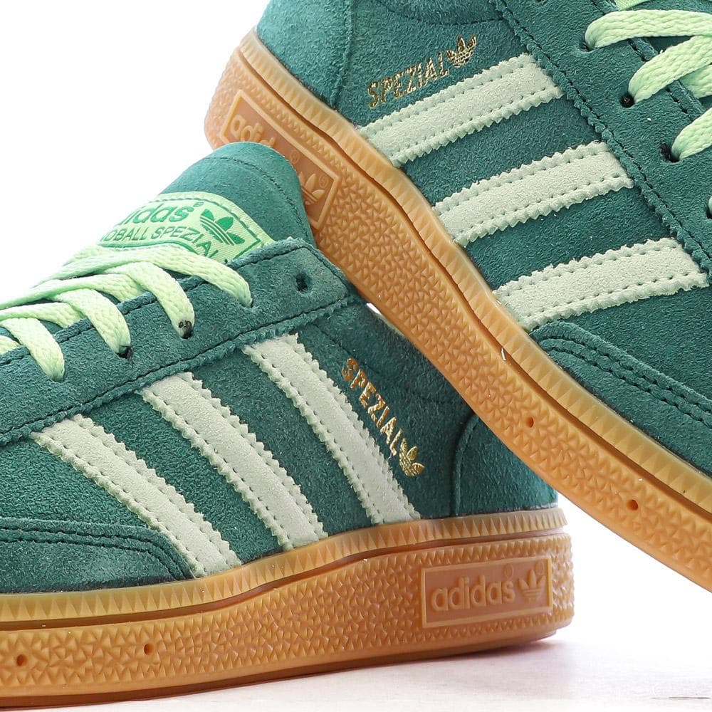 Baskets Spezial Verte Femme Adidas Handball 7