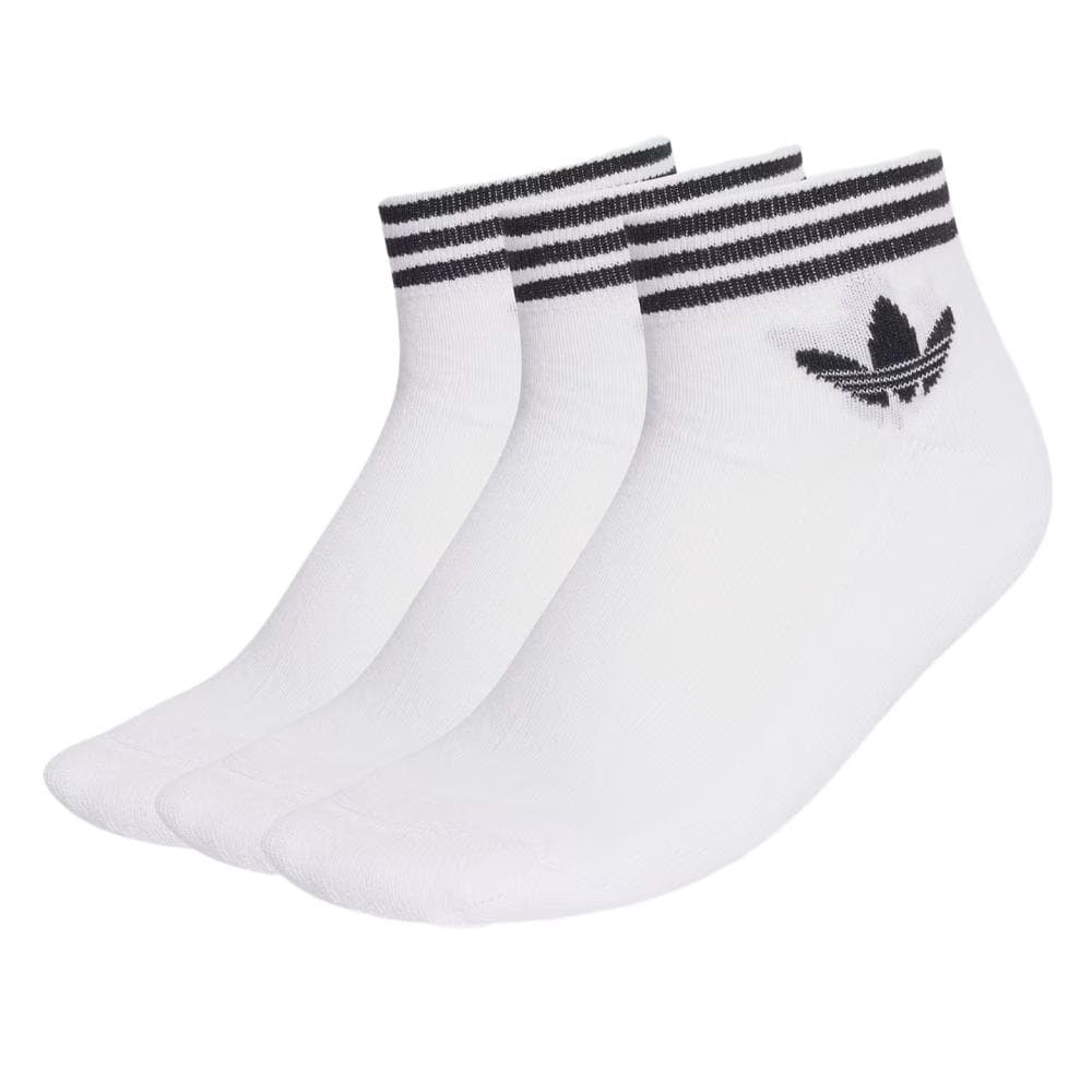 X3 Paires de Chaussettes Blanc Adidas Tref 1