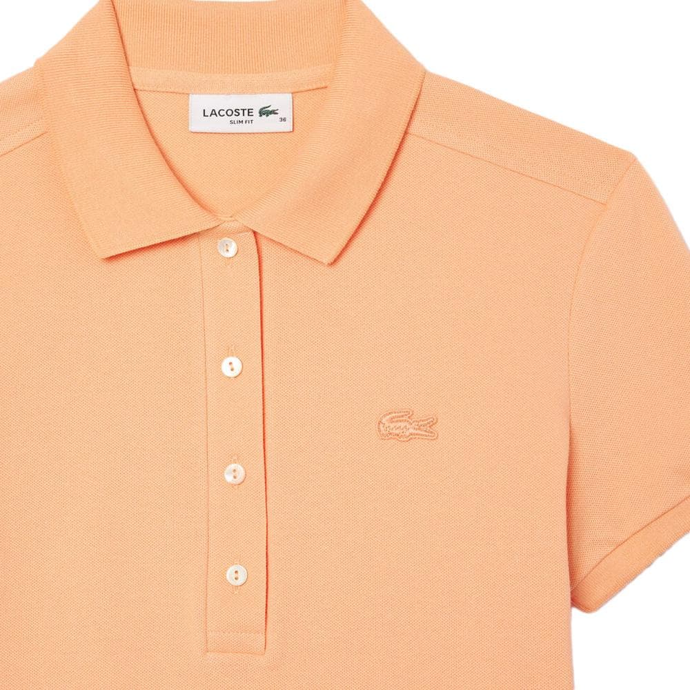 Polo Orange Femme Lacoste PF5462 2