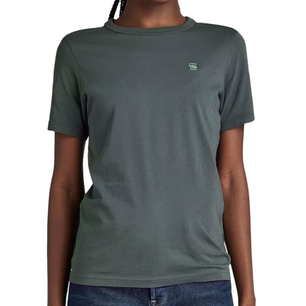 T-shirt Kaki Femme G-Star Raw Core 1