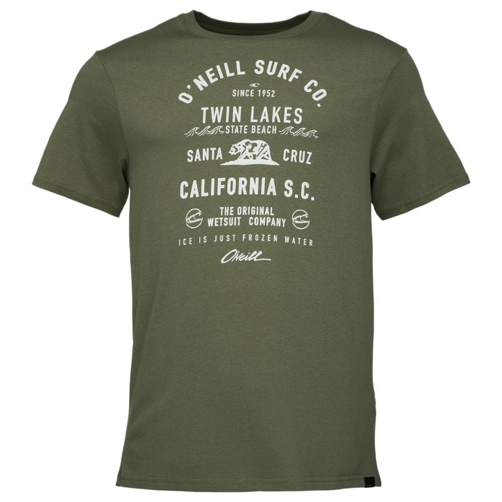 T-Shirt Kaki Homme O'Neill Muir 1