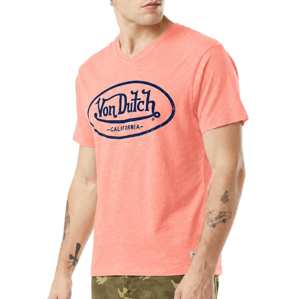 T-Shirt Rose Homme Von Dutch TYRON 1