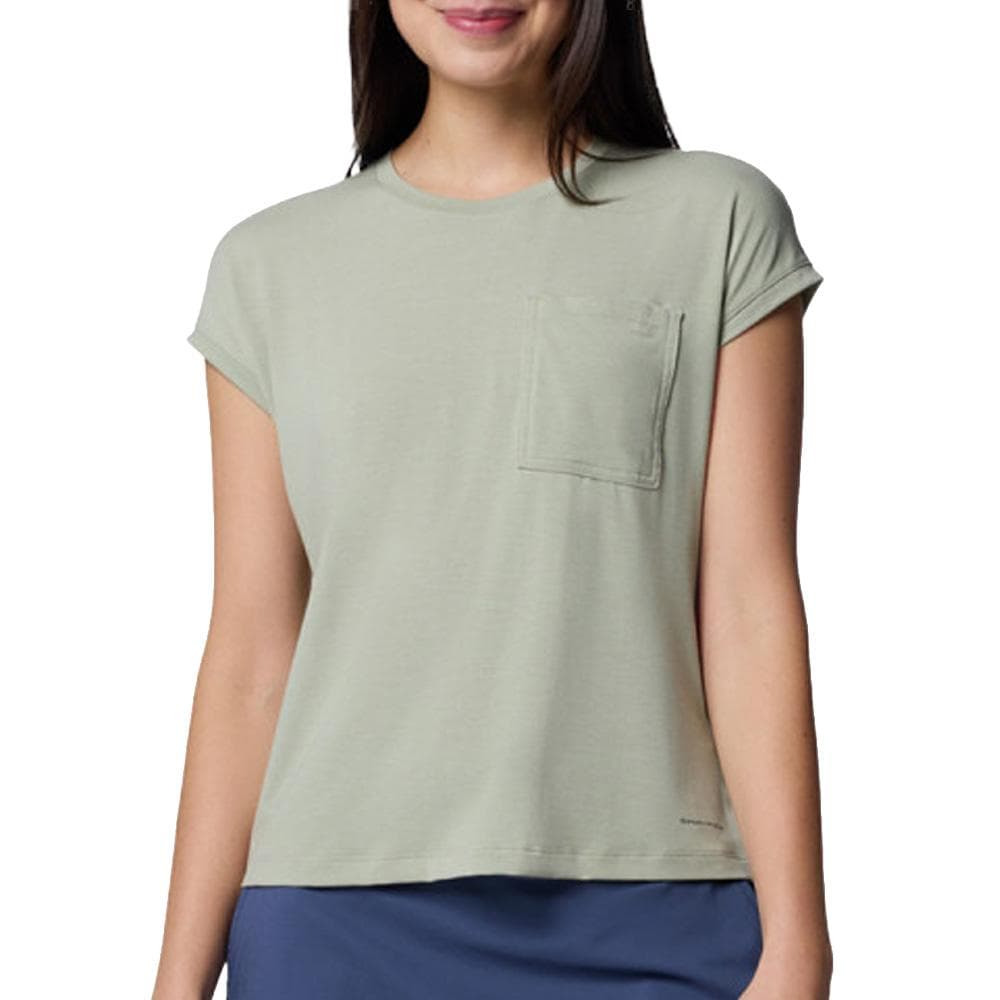 T-Shirt Vert Femme Columbia Boundless Trek 1