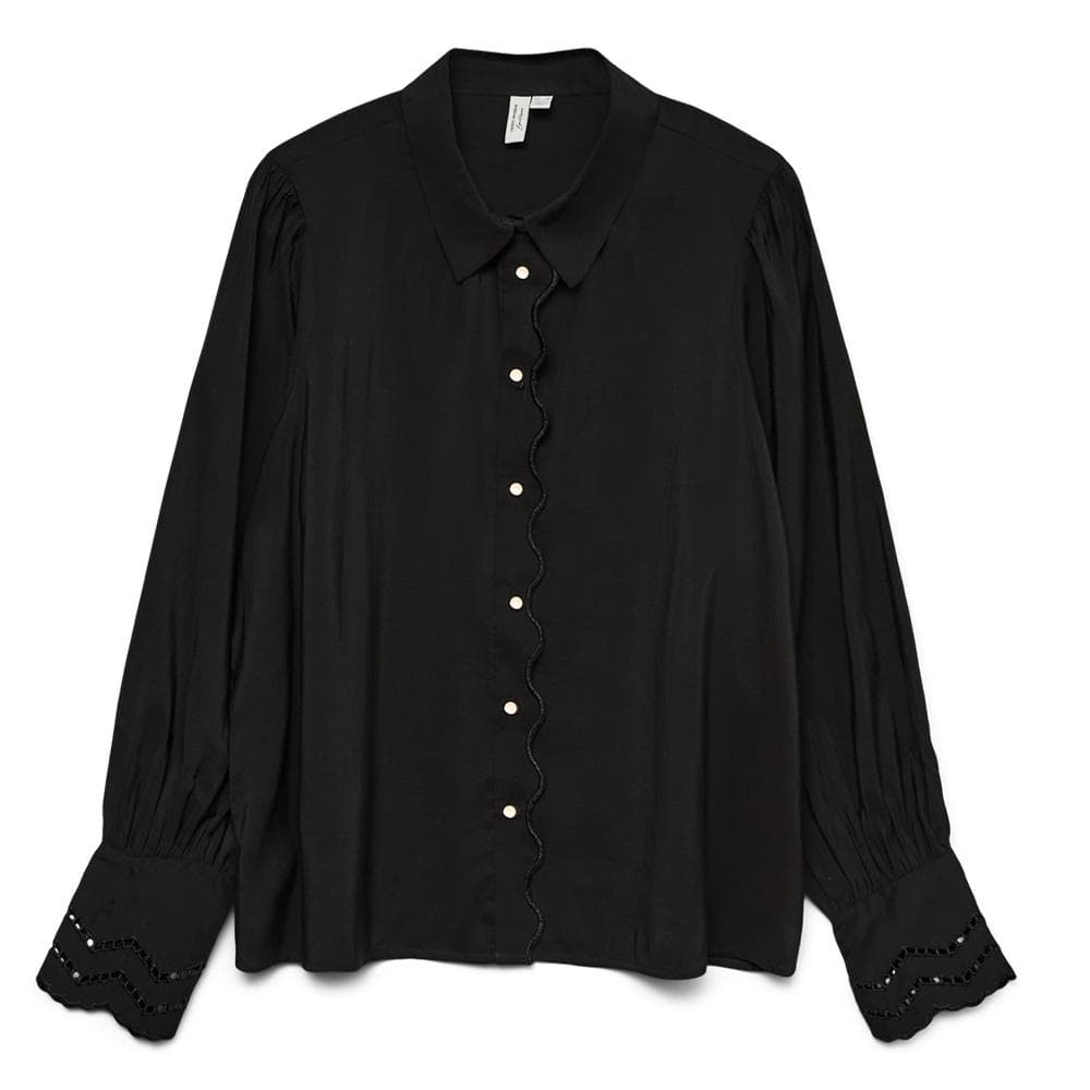 Blouse Noir Femme Vero Moda Henrietta 1