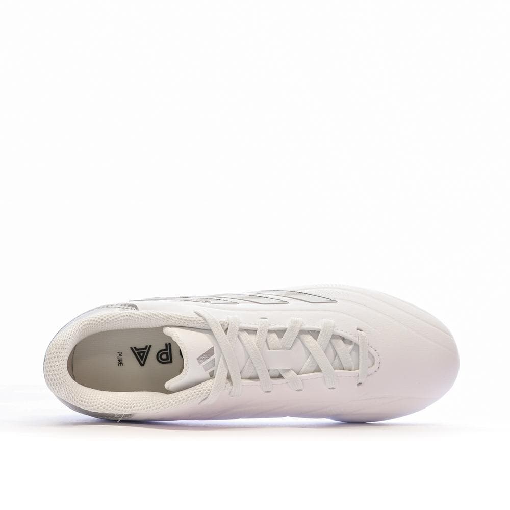 Chaussures de football Blanches Garçon Adidas Copa 4