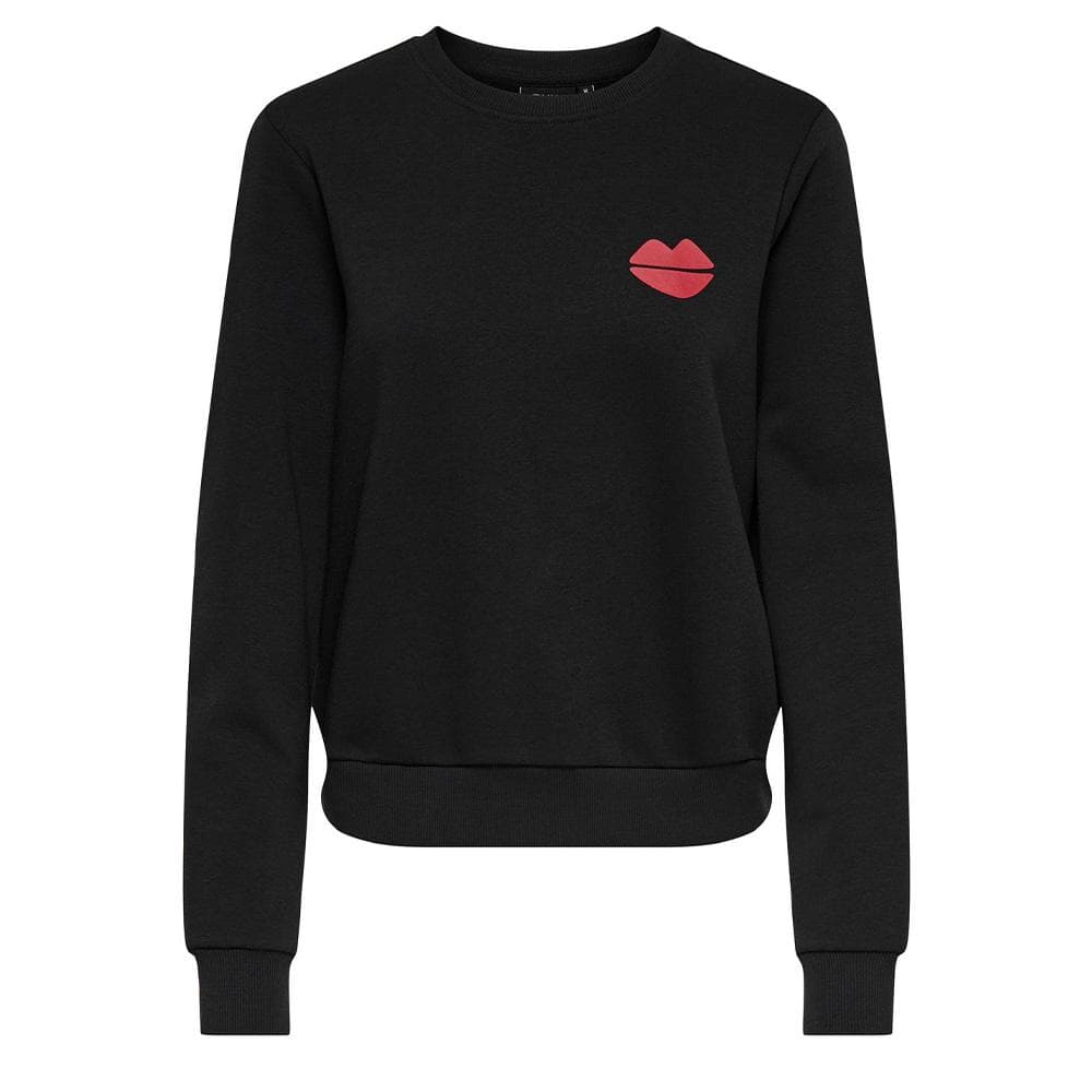 Sweat Noir/Rouge Femme Only Rubi 1