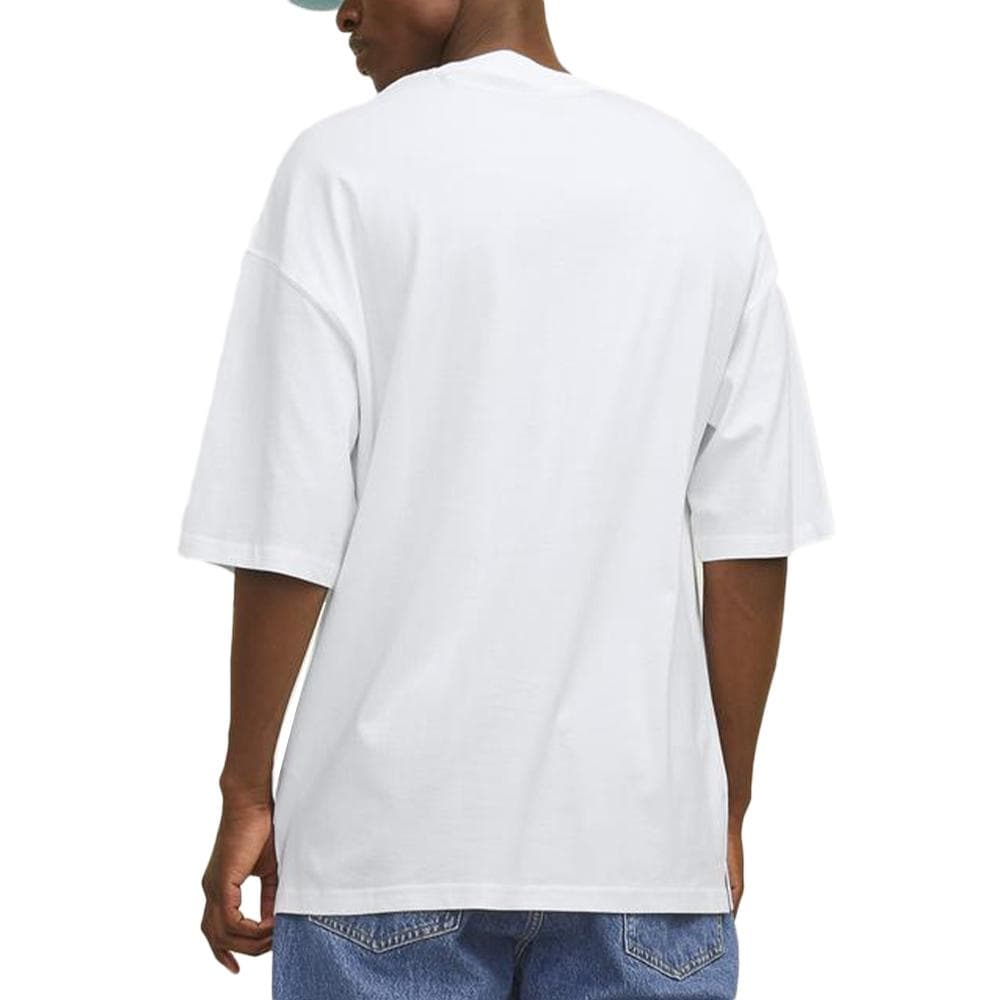 T-shirt Uni Blanc Homme Jack & Jones Charge 2