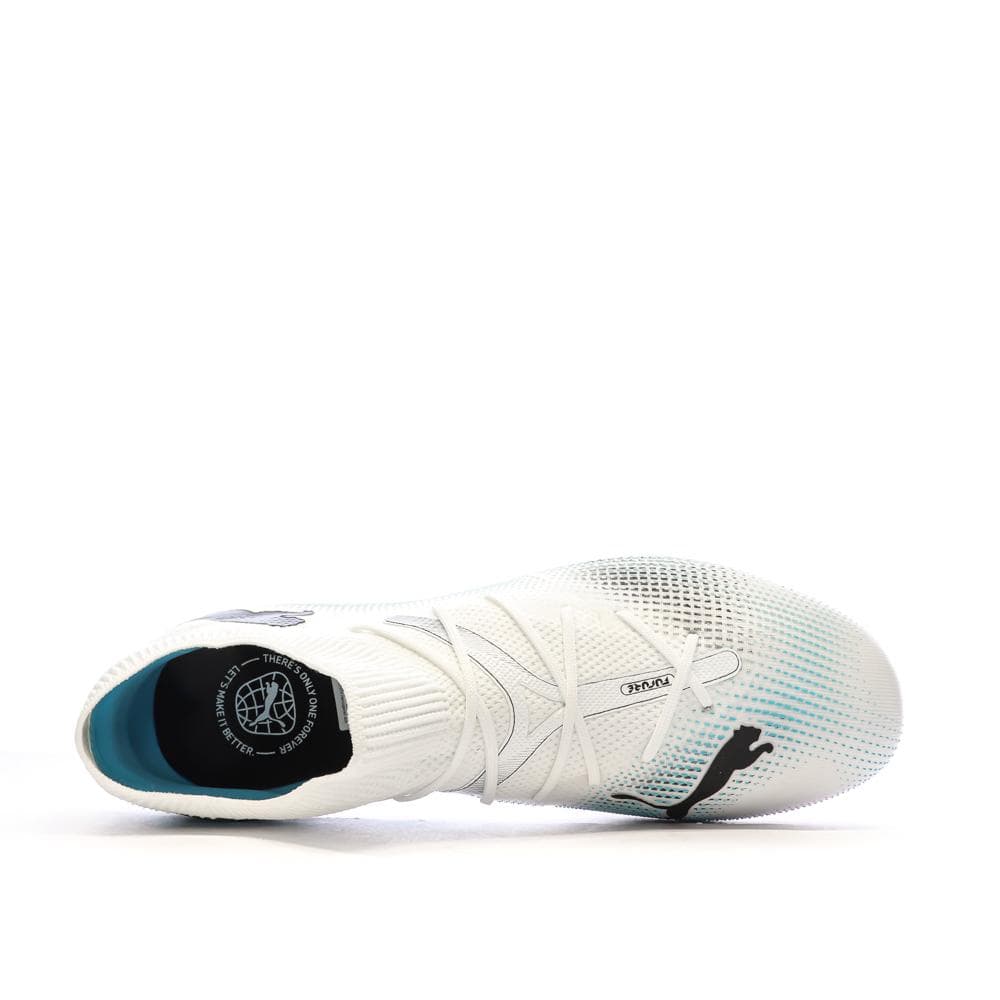 Chaussures Football Blanc/Bleu Homme Puma Future 7 Match 4