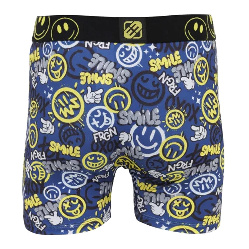 Boxer Bleu/Jaune Garçon Freegun Smile 2