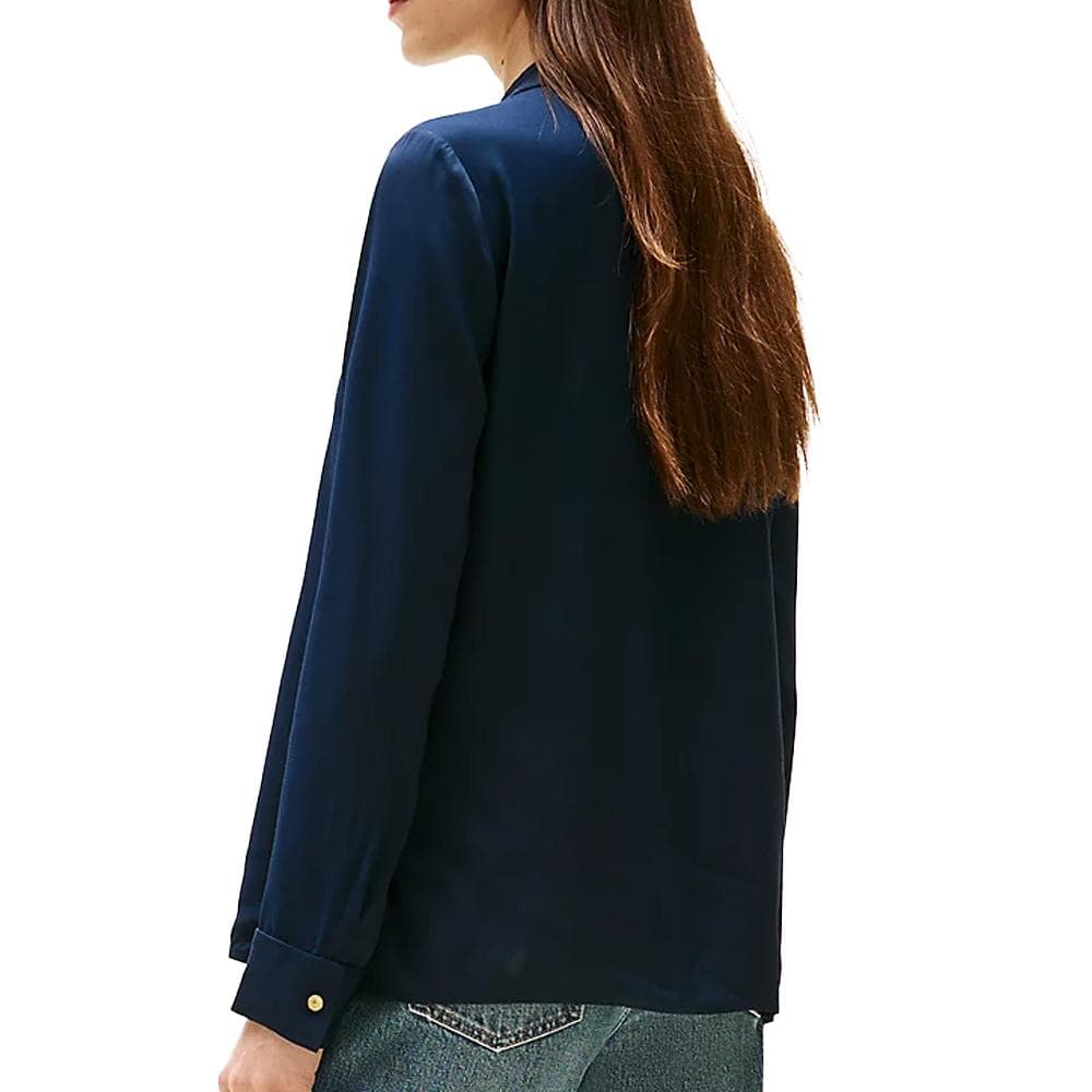 Chemise Marine Femme Tommy Hilfiger Soft Viscose 2