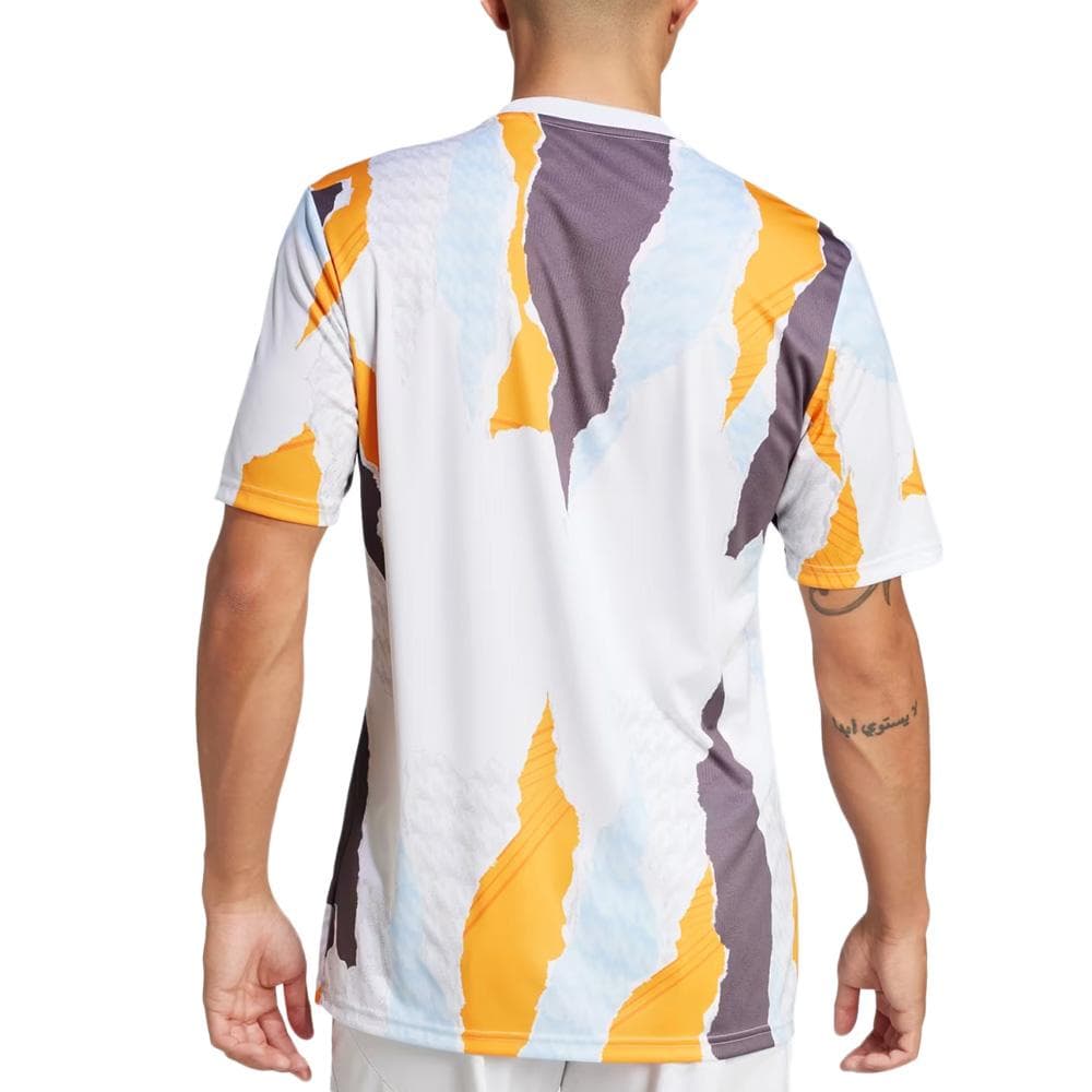 Real Madrid Maillot Prématch Multicolore Homme Adidas 24/25 2