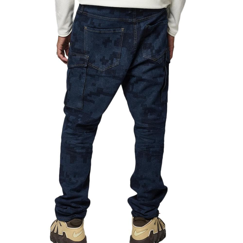 Jean Slim Fit Bleu Foncé Homme Kaporal AKILAH 2