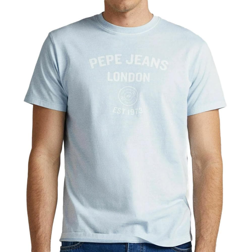 T-shirt Bleu Homme Pepe jeansKerman 1