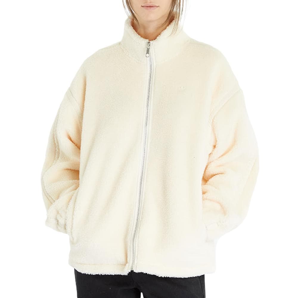 Sweat Zippé Beige Femme Adidas IM3899 1