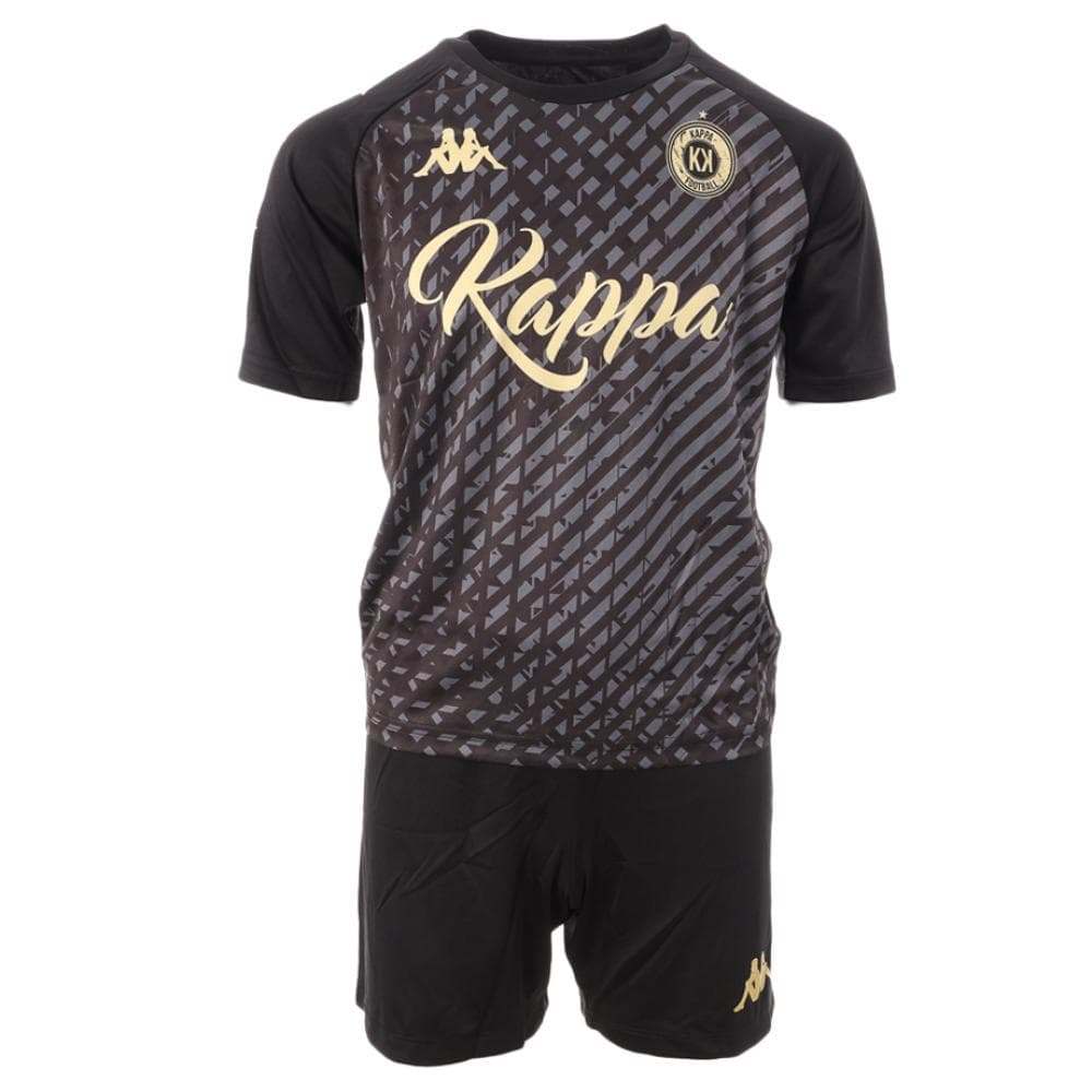 Ensemble de Football Noir Garçon Kappa Marcelo 1