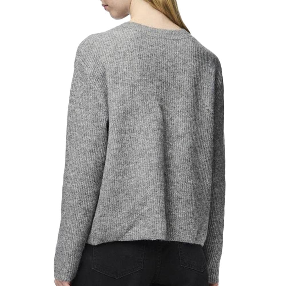 Gilet Gris Femme Pieces Silly 2