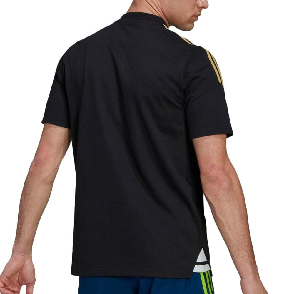 Juventus Turin Polo de foot Noir Homme Adidas 2022/23 2