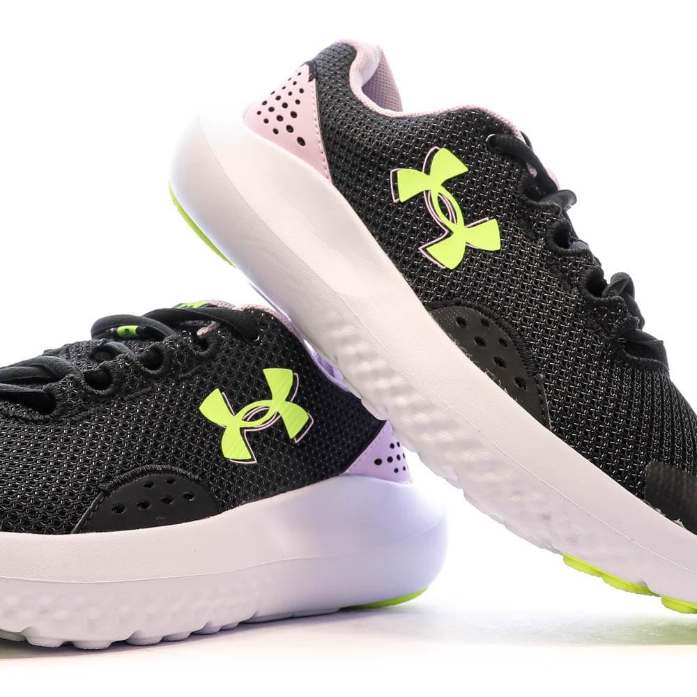 Baskets Violette/Rose Fille Under Armour Ggs Surge 4 7