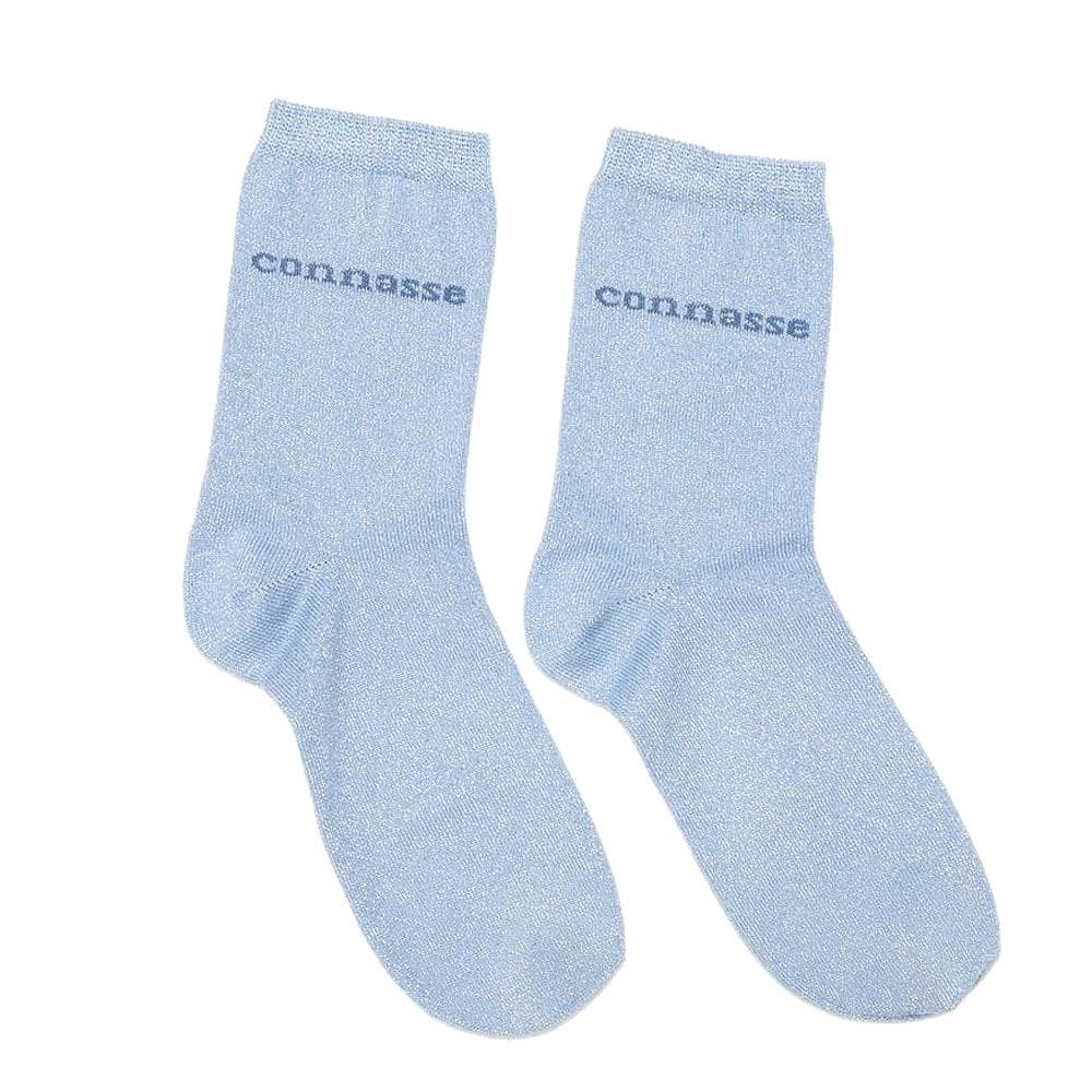 Chaussettes Bleu Clair Femme Twinday Connasse 1