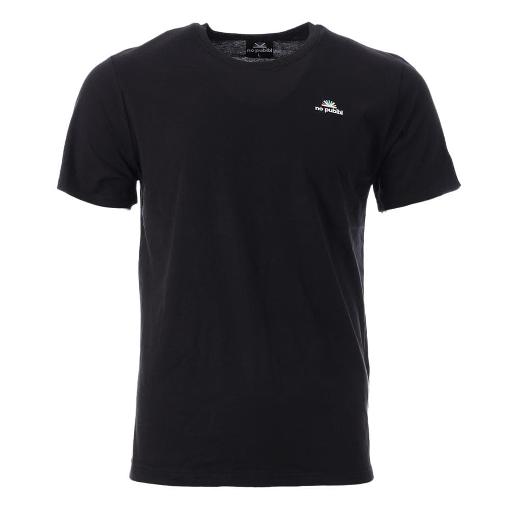 T-shirt Noir Homme No Publik Brand 1