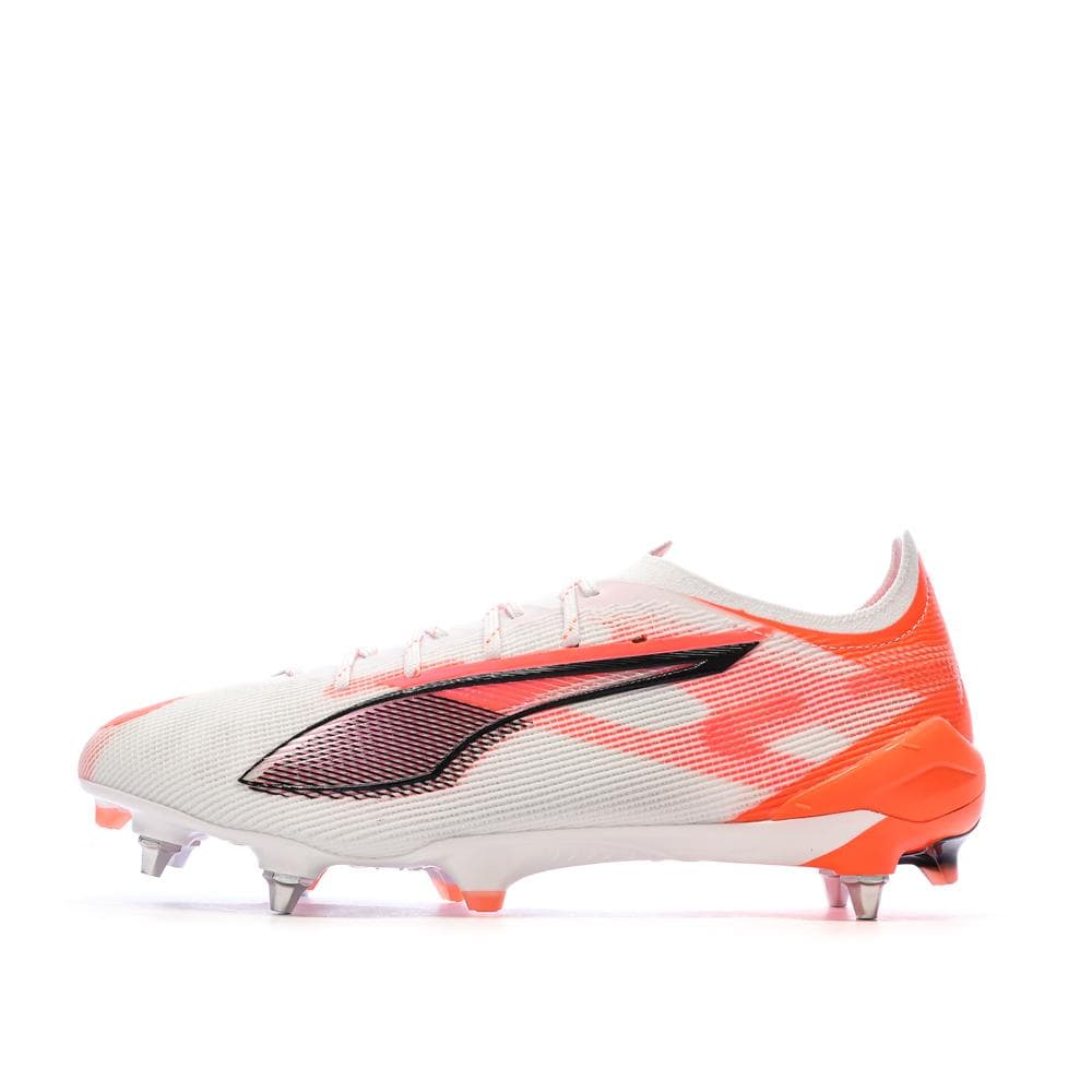 Chaussures de football Blanches/Orange Homme Puma Ultra 5 Ultimate 1