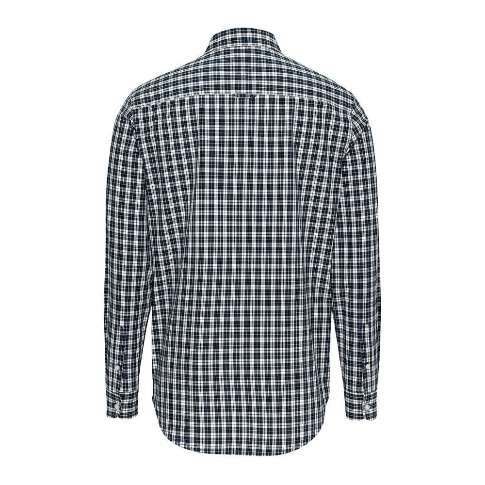 Chemise Marine/Blanc à Carreaux Homme Tommy Hilfiger Night 2