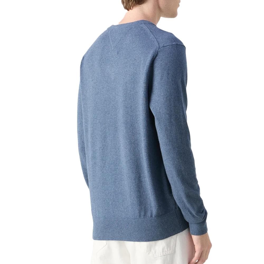 Pull Bleu Moyen Homme Tommy Hilfiger Pima 2