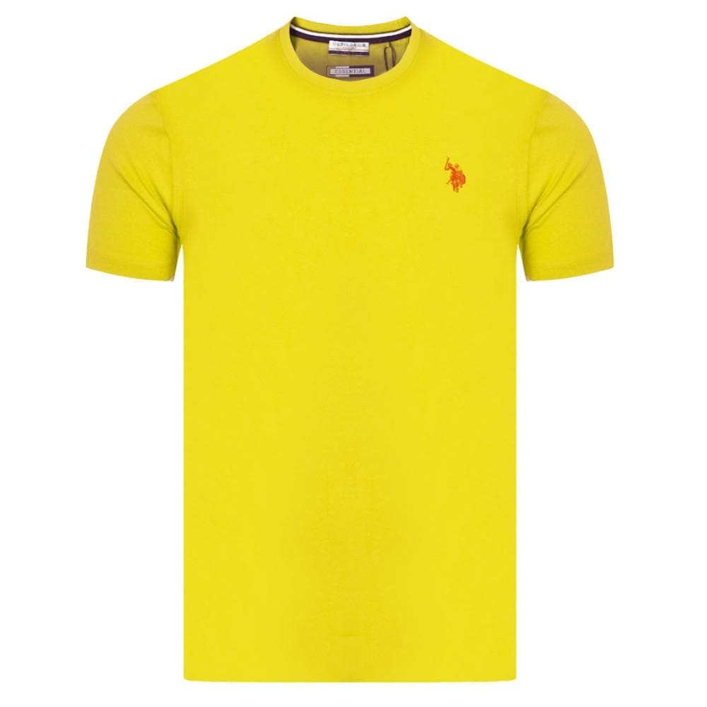 T-Shirt Jaune Homme US Polo ASSN Luca 1