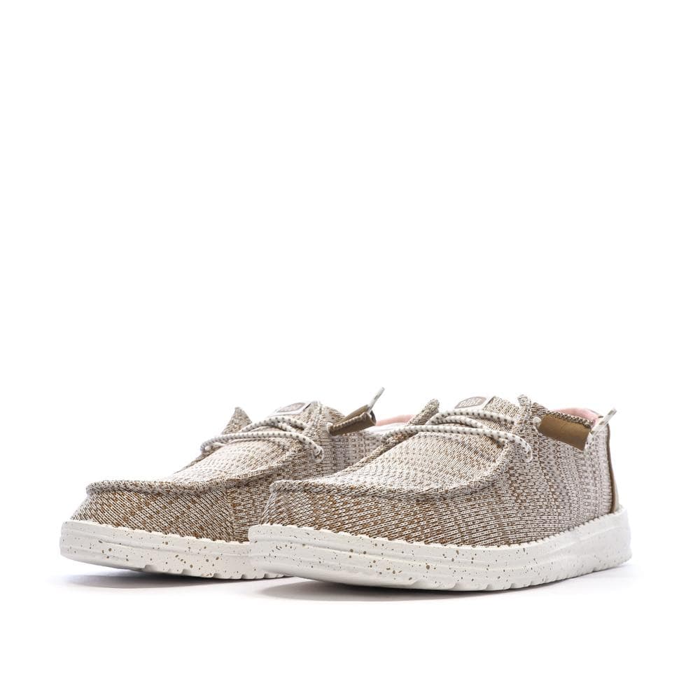 Chaussures Marron Mixte Hey Dude Walnut 5